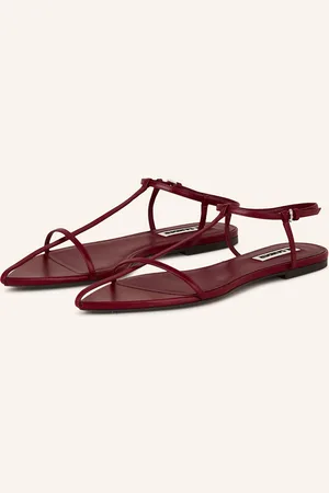 Jil Sander Sandalen rot