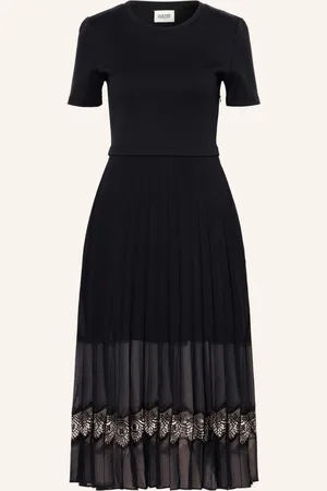 Claudie Pierlot Kleid Im Materialmix blau