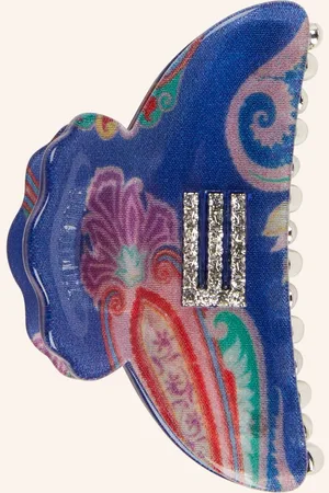 Etro Haarspange blau