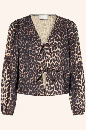 Neo Noir Bluse Tova braun
