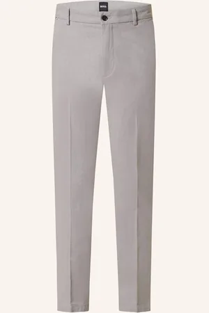 HUGO BOSS Chino Kane Regular Tapered Fit grau