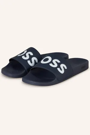 HUGO BOSS Pantoletten Aryeh blau