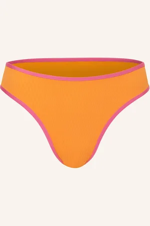 Seafolly High-Waist-Bikini-Hose Beach Bound orange
