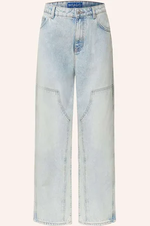 Hugo Blue Straight Jeans Getara blau