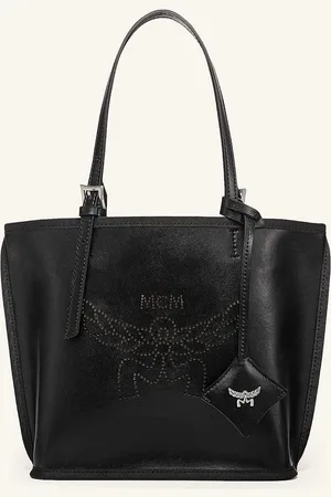 MCM Shopper Himmel Mirium Mini Mit Pouch