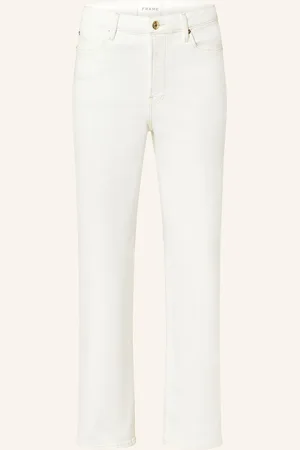 Frame Bootcut Jeans The Ruler weiss