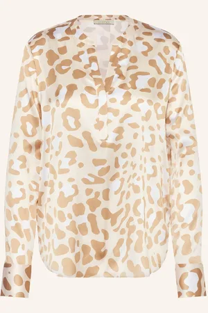 lilienfels Blusenshirt Aus Seide beige
