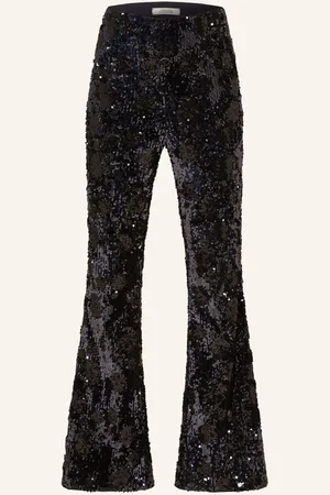 Dorothee Schumacher Jerseyhose Mit Pailletten blau