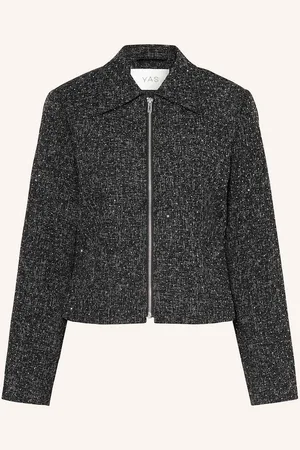 Y.A.S Jacke Mit Schmucksteinen schwarz
