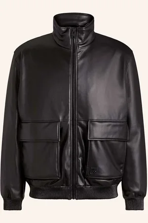 HUGO BOSS Blouson Bono In Lederoptik