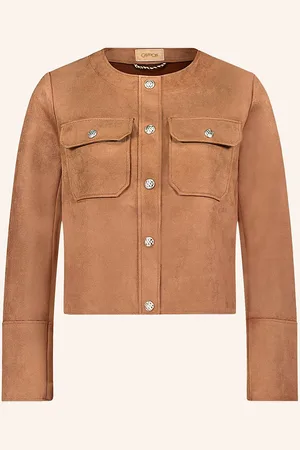 Cartoon Kastenjacke In Lederoptik