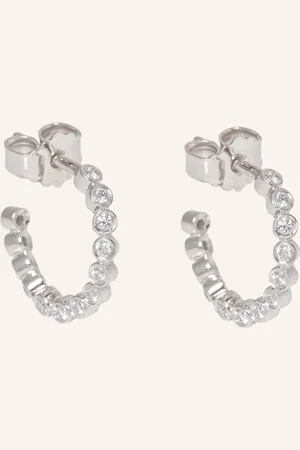 ariane ernst Creolen The One Mit Diamanten silber