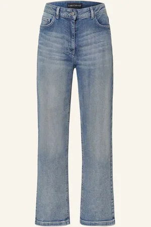 Luisa Cerano Straight Jeans weiss