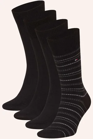 Tommy Hilfiger 4er-Pack Socken Mit Geschenkbox schwarz