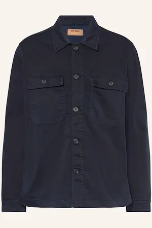 MOS MOSH Gallery Overshirt Mmgmatteo blau