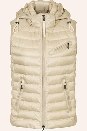 Bogner Daunenweste Florisa Mit Abnehmbarer Kapuze beige