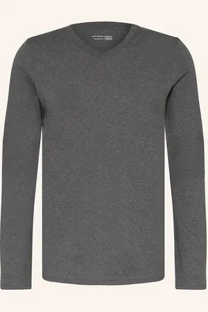 Schiesser Schlafshirt Mix+Relax grau