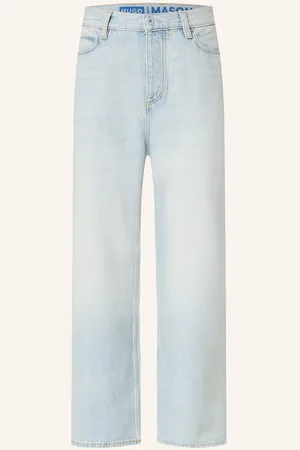 Hugo Blue Jeans Mason Loose Baggy Fit blau
