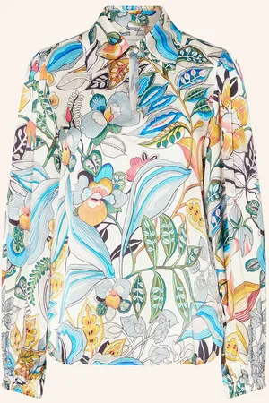 Dea Kudibal Seidenbluse Kiki blau
