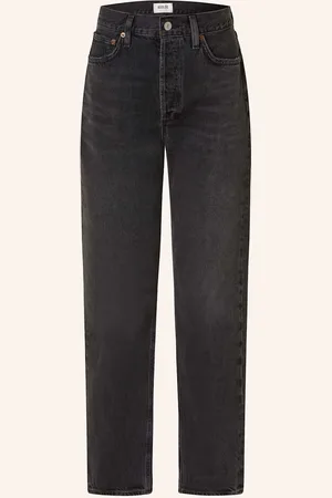 AGOLDE Straight Jeans 90´S Pinch Waist schwarz
