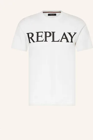 Replay T-Shirt weiss
