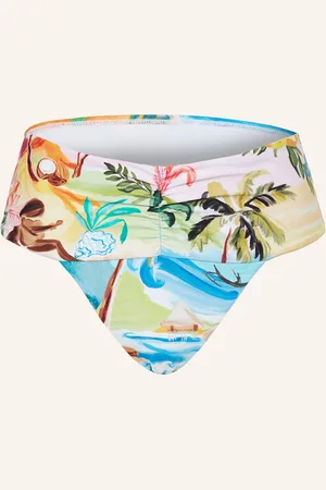 Seafolly High-Waist-Bikini-Hose South Pacific blau