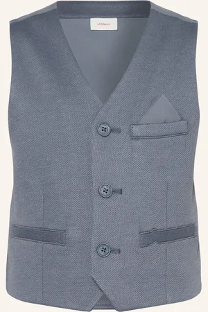 s.Oliver Anzugsweste blau