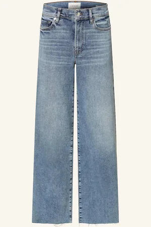 Frame Bootcut Jeans Le Slim Palazzo blau
