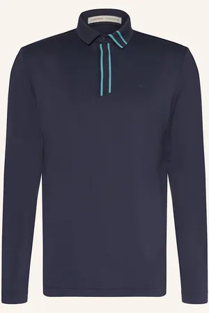 J Lindeberg Funktions-Poloshirt blau
