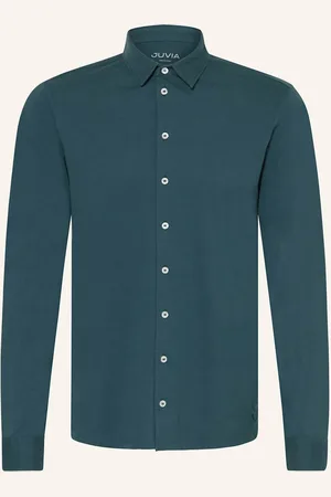 Juvia Jerseyhemd Koa Slim Fit gruen