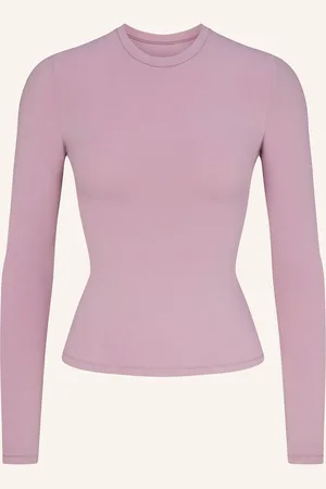 SKIMS Lounge-Shirt Cotton Jersey rosa