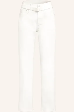 Proenza Schouler Straight Jeans Ellsworth weiss