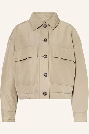 Brunello Cucinelli Kastenjacke beige
