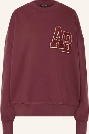 ANINE BING Oversized-Sweatshirt Miles rot