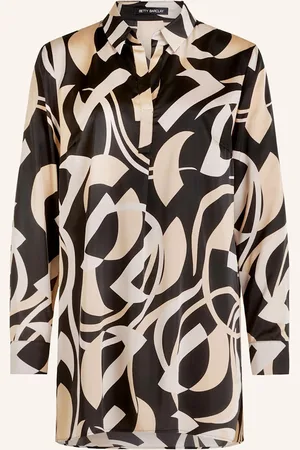 Betty Barclay Blusenshirt Aus Satin schwarz