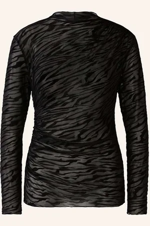 Oui Longsleeve Aus Mesh