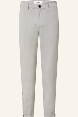 Gabba Chino Pisa Domo Extra Slim Fit grau