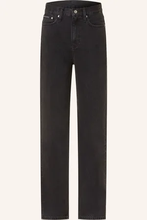 Calvin Klein Straight Jeans schwarz