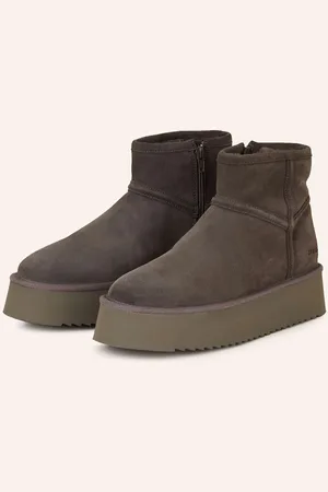Copenhagen Shoes Plateau-Boots cph270 grau