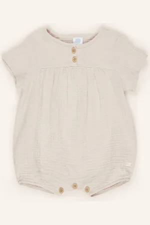 Sanetta Musselin-Body beige