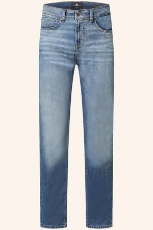 7 for all Mankind Jeans Slimmy Draft Slim Straight Fit blau