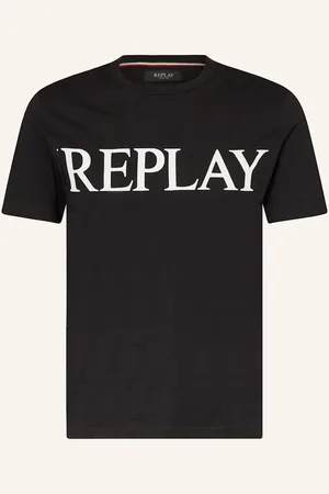 Replay T-Shirt schwarz