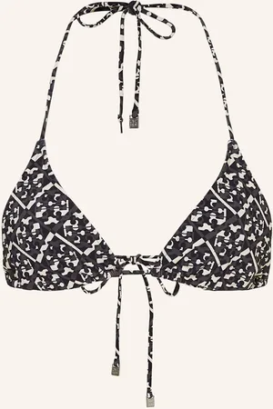 Tory Burch Triangel-Bikini-Top schwarz