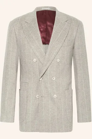 Brunello Cucinelli Anzug Regular Fit grau