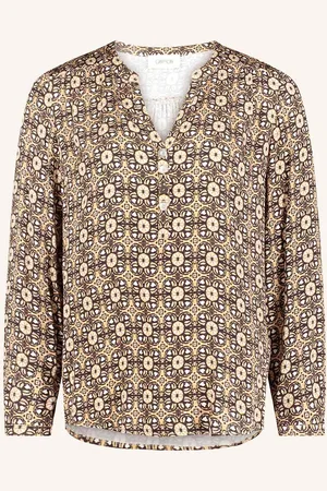 Cartoon Blusenshirt beige