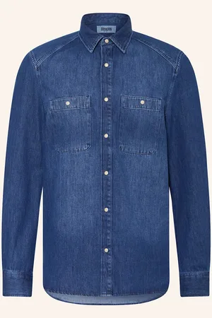 Drykorn Jeanshemd Nowen Regular Fit blau