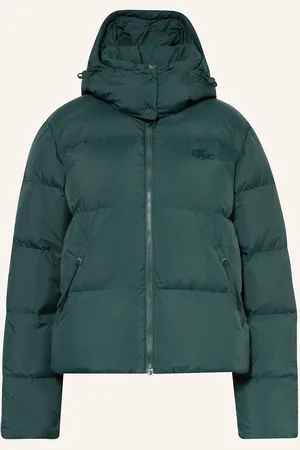 Lacoste Daunenjacke Mit Abnehmbarer Kapuze gruen