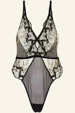 BlueBella String-Body Kalmia schwarz