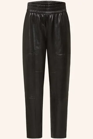 HUGO BOSS Hose Taiya In Lederoptik
