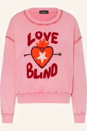 Grace Sweatshirt Mit Pailletten rosa